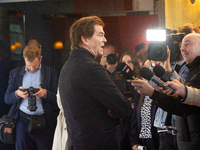 Andreas Frege, also known as Campino, a member of the rock band Die Toten Hosen, speaks to the press during the red carpet event at Roncalli...