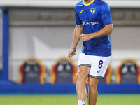 Darko Lazovic of Hellas Verona is in action during the Serie A match between Lecce and Verona in Lecce, Italy, on October 29, 2024. (