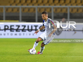 Darko Lazovic of Hellas Verona is in action during the Serie A match between Lecce and Verona in Lecce, Italy, on October 29, 2024. (