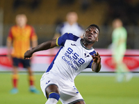 Ondrej Duda of Hellas Verona is in action during the Serie A match between Lecce and Verona in Lecce, Italy, on October 29, 2024. (