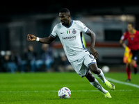 Marcus Thuram of FC Internazionale during the Serie A Enilive match between Empoli FC and FC Internazionale at Stadio Carlo Castellani on Oc...