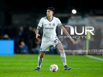 Alessandro Bastoni of FC Internazionale during the Serie A Enilive match between Empoli FC and FC Internazionale at Stadio Carlo Castellani...