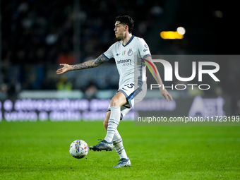 Alessandro Bastoni of FC Internazionale during the Serie A Enilive match between Empoli FC and FC Internazionale at Stadio Carlo Castellani...