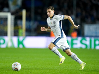 Nicolo' Barella of FC Internazionale during the Serie A Enilive match between Empoli FC and FC Internazionale at Stadio Carlo Castellani on...