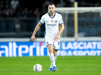 Stefan de Vrij of FC Internazionale during the Serie A Enilive match between Empoli FC and FC Internazionale at Stadio Carlo Castellani on O...