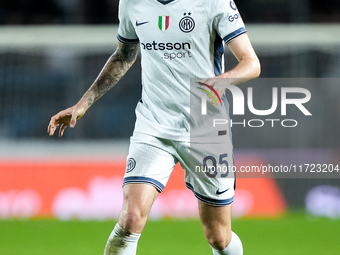 Alessandro Bastoni of FC Internazionale during the Serie A Enilive match between Empoli FC and FC Internazionale at Stadio Carlo Castellani...