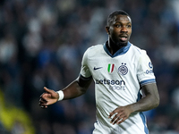 Marcus Thuram of FC Internazionale looks on during the Serie A Enilive match between Empoli FC and FC Internazionale at Stadio Carlo Castell...