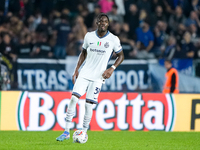 Yann Aurel Bisseck of FC Internazionale during the Serie A Enilive match between Empoli FC and FC Internazionale at Stadio Carlo Castellani...