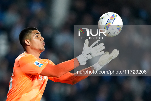 Devis Vasquez of Empoli FC during the Serie A Enilive match between Empoli FC and FC Internazionale at Stadio Carlo Castellani on October 30...