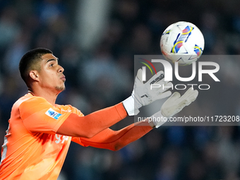 Devis Vasquez of Empoli FC during the Serie A Enilive match between Empoli FC and FC Internazionale at Stadio Carlo Castellani on October 30...