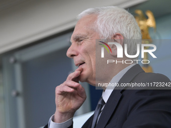 Chair of the Council of Economic Advisers Jared Bernstein speaks about the economic situation during a press briefing in Washington DC, USA,...