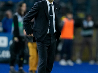 Simone Inzaghi head coach of FC Internazionale looks on during the Serie A Enilive match between Empoli FC and FC Internazionale at Stadio C...