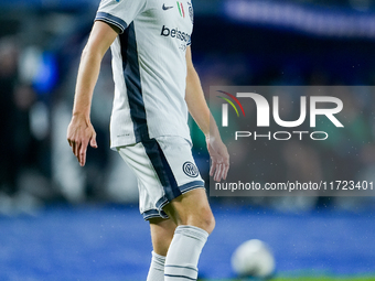 Benjamin Pavard of FC Internazionale during the Serie A Enilive match between Empoli FC and FC Internazionale at Stadio Carlo Castellani on...