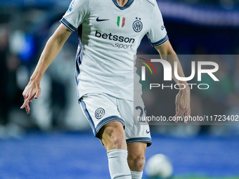 Benjamin Pavard of FC Internazionale during the Serie A Enilive match between Empoli FC and FC Internazionale at Stadio Carlo Castellani on...