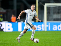 Davide Frattesi of FC Internazionale during the Serie A Enilive match between Empoli FC and FC Internazionale at Stadio Carlo Castellani on...