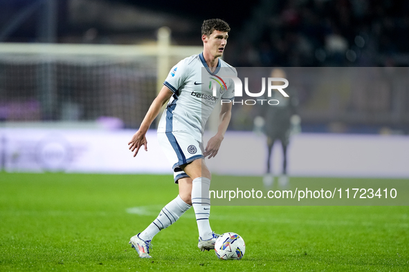 Benjamin Pavard of FC Internazionale during the Serie A Enilive match between Empoli FC and FC Internazionale at Stadio Carlo Castellani on...