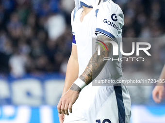 Lautaro Martinez of FC Internazionale looks dejected during the Serie A Enilive match between Empoli FC and FC Internazionale at Stadio Carl...