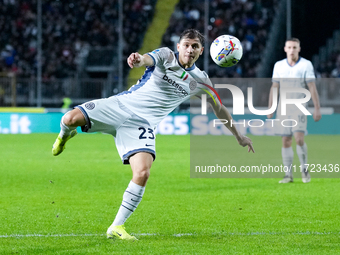 Nicolo' Barella of FC Internazionale during the Serie A Enilive match between Empoli FC and FC Internazionale at Stadio Carlo Castellani on...