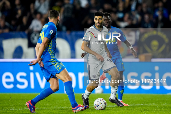 Mehdi Taremi of FC Internazionale in action during the Serie A Enilive match between Empoli FC and FC Internazionale at Stadio Carlo Castell...