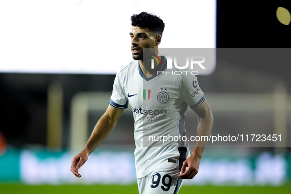 Mehdi Taremi of FC Internazionale looks on during the Serie A Enilive match between Empoli FC and FC Internazionale at Stadio Carlo Castella...