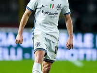 Davide Frattesi of FC Internazionale in action during the Serie A Enilive match between Empoli FC and FC Internazionale at Stadio Carlo Cast...