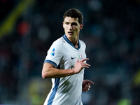 Benjamin Pavard of FC Internazionale looks on during the Serie A Enilive match between Empoli FC and FC Internazionale at Stadio Carlo Caste...