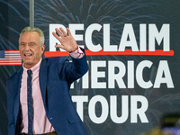 Robert F. Kennedy Jr. And Former U.S. Representative Tulsi Gabbard (HI-02) Speak At A Reclaim America Event In Madison, Wisconsin.(