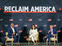 Robert F. Kennedy Jr. And Former U.S. Representative Tulsi Gabbard (HI-02) Speak At A Reclaim America Event In Madison, Wisconsin.(