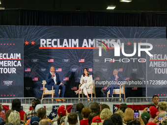 Robert F. Kennedy Jr. And Former U.S. Representative Tulsi Gabbard (HI-02) Speak At A Reclaim America Event In Madison, Wisconsin.(