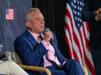 Robert F. Kennedy Jr. And Former U.S. Representative Tulsi Gabbard (HI-02) Speak At A Reclaim America Event In Madison, Wisconsin.(