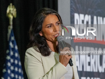 Robert F. Kennedy Jr. And Former U.S. Representative Tulsi Gabbard (HI-02) Speak At A Reclaim America Event In Madison, Wisconsin.(