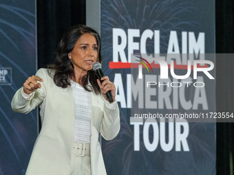 Robert F. Kennedy Jr. And Former U.S. Representative Tulsi Gabbard (HI-02) Speak At A Reclaim America Event In Madison, Wisconsin.(