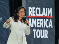 Robert F. Kennedy Jr. And Former U.S. Representative Tulsi Gabbard (HI-02) Speak At A Reclaim America Event In Madison, Wisconsin.(