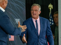 Robert F. Kennedy Jr. And Former U.S. Representative Tulsi Gabbard (HI-02) Speak At A Reclaim America Event In Madison, Wisconsin.(