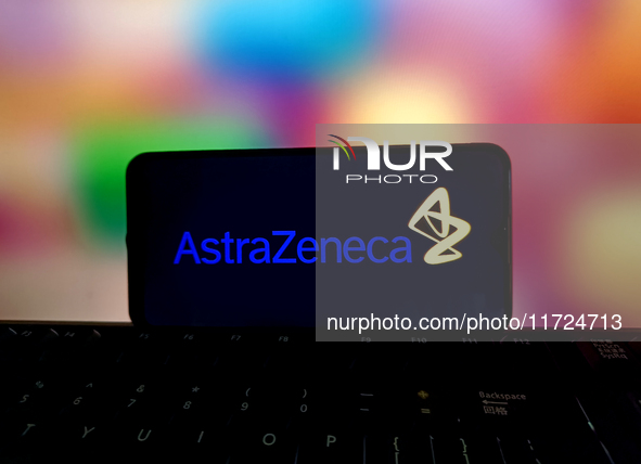 The president of AstraZeneca China cooperates with an investigation in Suqian, Jiangsu Province, China, on October 31, 2024. (Photo Illustra...