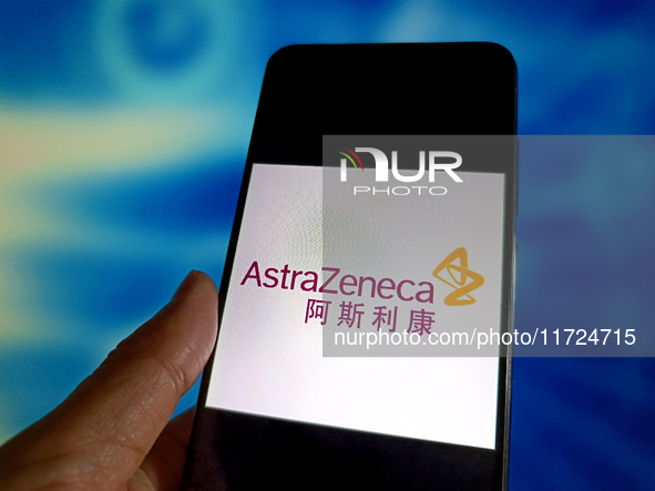 The president of AstraZeneca China cooperates with an investigation in Suqian, Jiangsu Province, China, on October 31, 2024. (Photo Illustra...