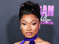 Megan Thee Stallion (Megan Jovon Ruth Pete) arrives at the Los Angeles Premiere Of Amazon Prime Video's 'Megan Thee Stallion: In Her Words'...