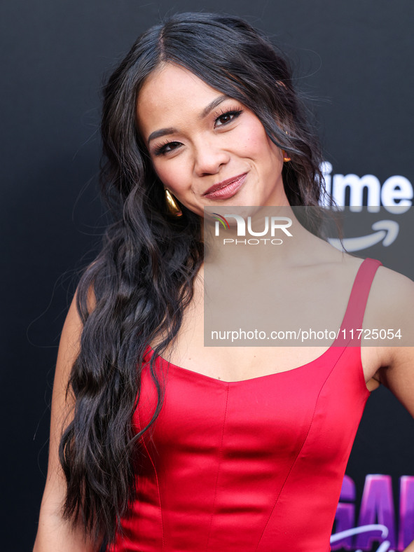 Jenn Tran arrives at the Los Angeles Premiere Of Amazon Prime Video's 'Megan Thee Stallion: In Her Words' held at the TCL Chinese Theatre IM...