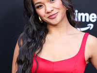 Jenn Tran arrives at the Los Angeles Premiere Of Amazon Prime Video's 'Megan Thee Stallion: In Her Words' held at the TCL Chinese Theatre IM...