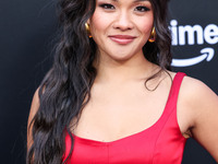 Jenn Tran arrives at the Los Angeles Premiere Of Amazon Prime Video's 'Megan Thee Stallion: In Her Words' held at the TCL Chinese Theatre IM...