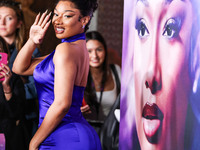 Megan Thee Stallion (Megan Jovon Ruth Pete) arrives at the Los Angeles Premiere Of Amazon Prime Video's 'Megan Thee Stallion: In Her Words'...