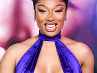 Megan Thee Stallion (Megan Jovon Ruth Pete) arrives at the Los Angeles Premiere Of Amazon Prime Video's 'Megan Thee Stallion: In Her Words'...