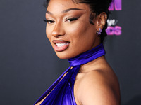 Megan Thee Stallion (Megan Jovon Ruth Pete) arrives at the Los Angeles Premiere Of Amazon Prime Video's 'Megan Thee Stallion: In Her Words'...