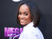 Rachel Lindsay arrives at the Los Angeles Premiere Of Amazon Prime Video's 'Megan Thee Stallion: In Her Words' held at the TCL Chinese Theat...