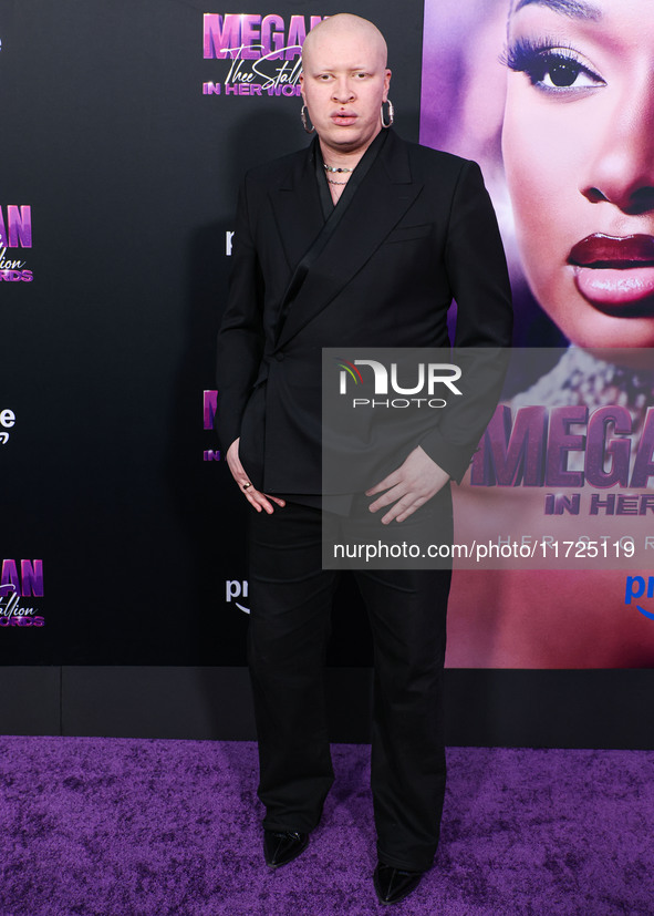 Shaun Ross arrives at the Los Angeles Premiere Of Amazon Prime Video's 'Megan Thee Stallion: In Her Words' held at the TCL Chinese Theatre I...