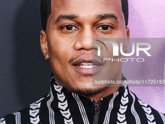 Cory Hardrict arrives at the Los Angeles Premiere Of Amazon Prime Video's 'Megan Thee Stallion: In Her Words' held at the TCL Chinese Theatr...