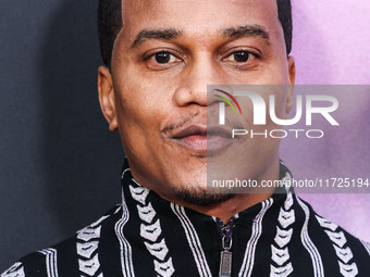 Cory Hardrict arrives at the Los Angeles Premiere Of Amazon Prime Video's 'Megan Thee Stallion: In Her Words' held at the TCL Chinese Theatr...