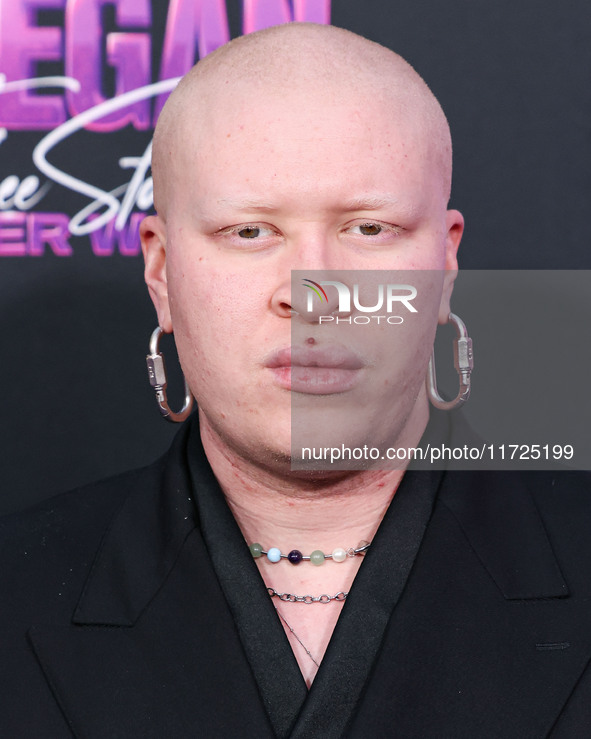 Shaun Ross arrives at the Los Angeles Premiere Of Amazon Prime Video's 'Megan Thee Stallion: In Her Words' held at the TCL Chinese Theatre I...