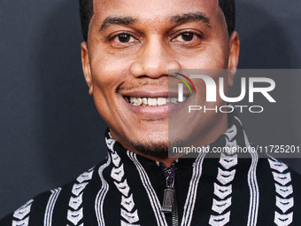 Cory Hardrict arrives at the Los Angeles Premiere Of Amazon Prime Video's 'Megan Thee Stallion: In Her Words' held at the TCL Chinese Theatr...