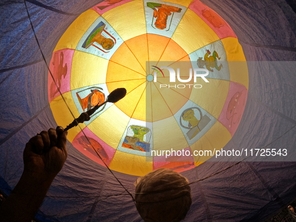 The Fanush, a paper-made hot air balloon, is an integral part of North Calcutta Babu Culture, and it is an old tradition to fly Fanush on th...